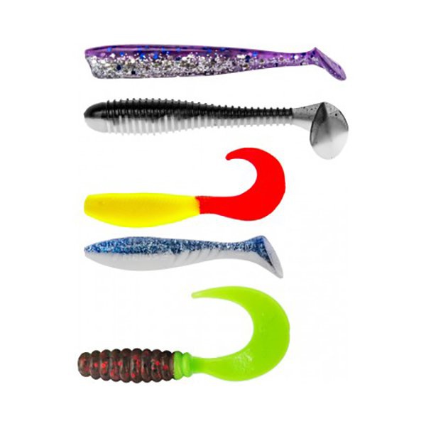 Набор приманок Helios Крупный Окунь (5шт) Set 1