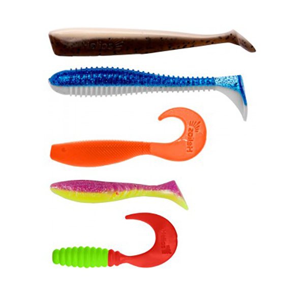 Набор приманок Helios Крупный Окунь (5шт) Set 2