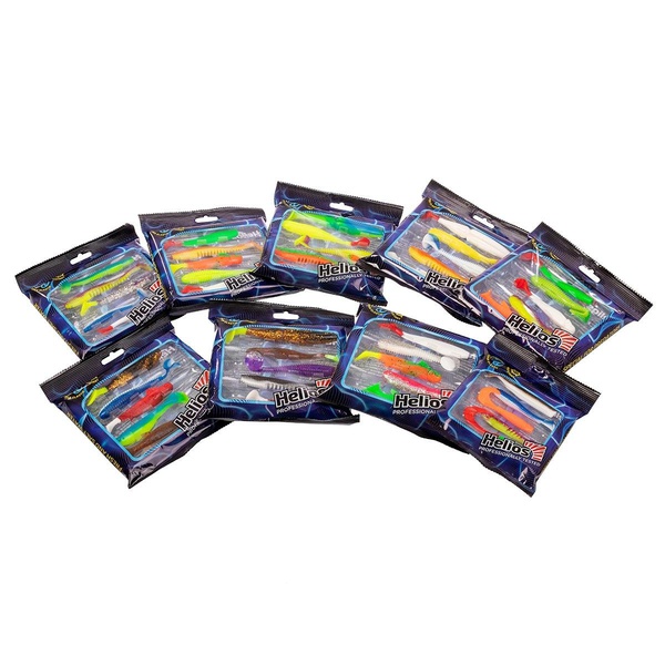 Набор приманок Helios Река (на судака, 5шт) Set 2