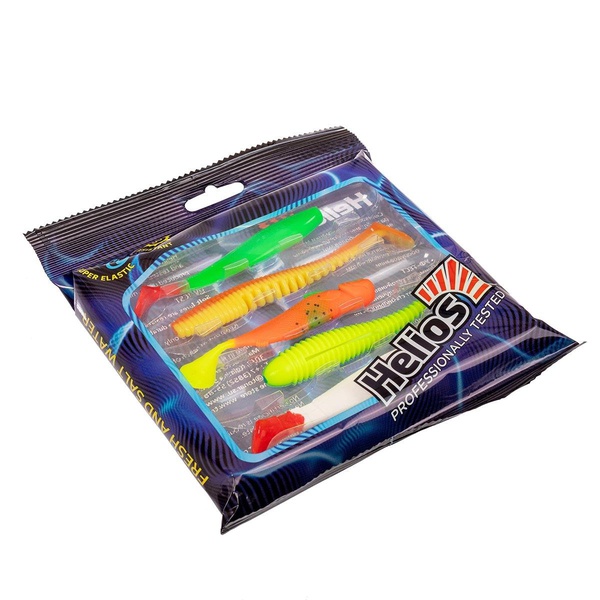 Набор приманок на щуку Helios Река (5шт/упак) set 1