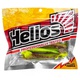 Виброхвост Helios Catcher 2,75"/7 см (7 шт) golden lime. Фото 2