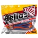 Виброхвост Helios Catcher 2,75"/7 см (7 шт) star blue & orange. Фото 2