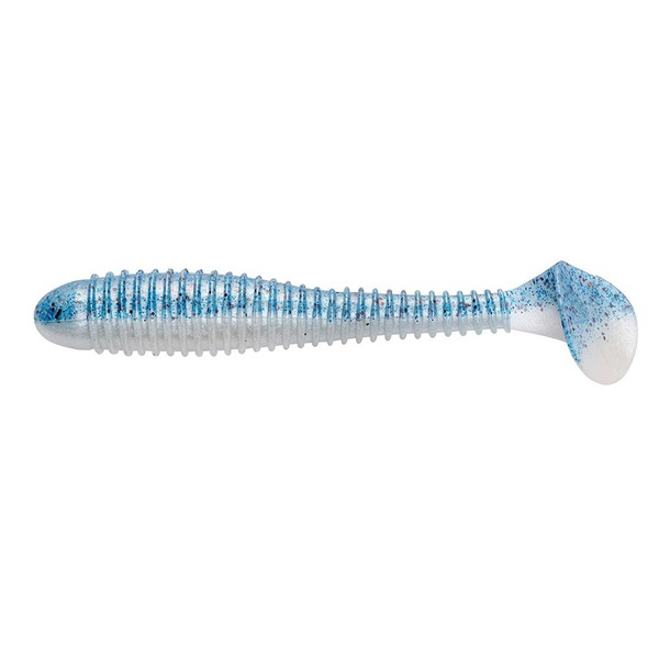 Виброхвост Helios Catcher 3,55"/9 см (5 шт) blue fish
