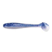 Виброхвост Helios Catcher 3,55"/9 см (5 шт) blue pearl