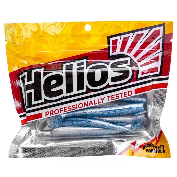 Виброхвост Helios Chebak 3,15"/8 см (7 шт) blue fish