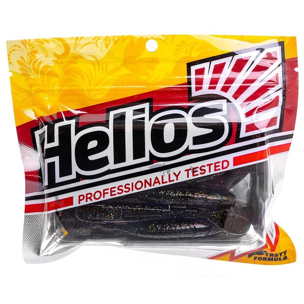 Виброхвост Helios Chubby 3,55"/9 см (5 шт) star oil