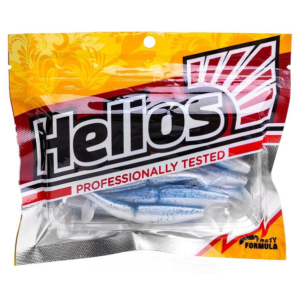 Виброхвост Helios Guru 3,0"/7,62 см (9 шт) blue fish