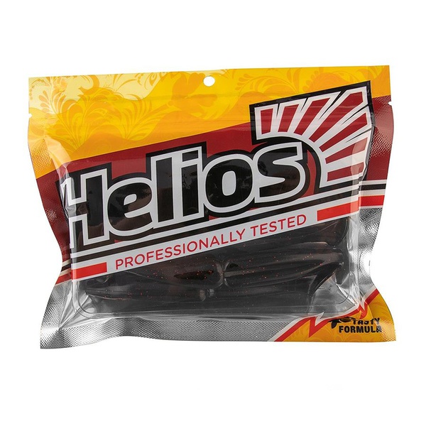 Виброхвост Helios Guru 3,0"/7,62 см (9 шт) dark star