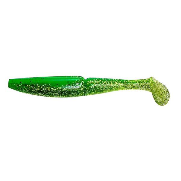 Виброхвост Helios Guru 4,0"/10,16 см (7 шт) green peas