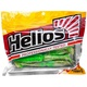 Виброхвост Helios Guru 4,0"/10,16 см (7 шт) green peas. Фото 2