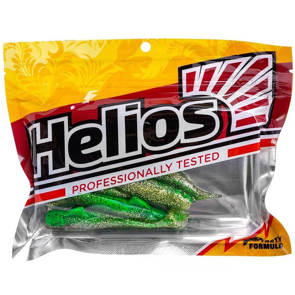 Виброхвост Helios Jap 3,15"/8 см (7 шт) green peas