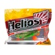 Виброхвост Helios Jap 3,15"/8 см (7 шт) green peas ot. Фото 2