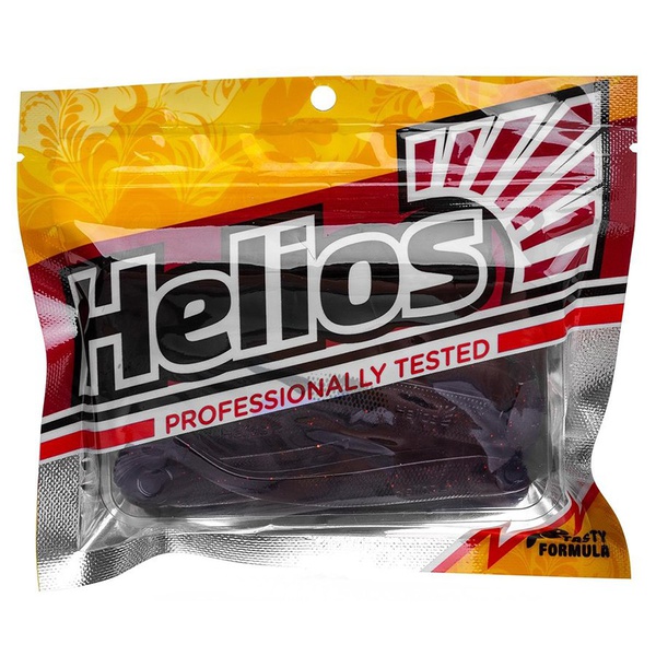 Виброхвост Helios Jumbo 4,95"/12.5 см (5 шт) dark star