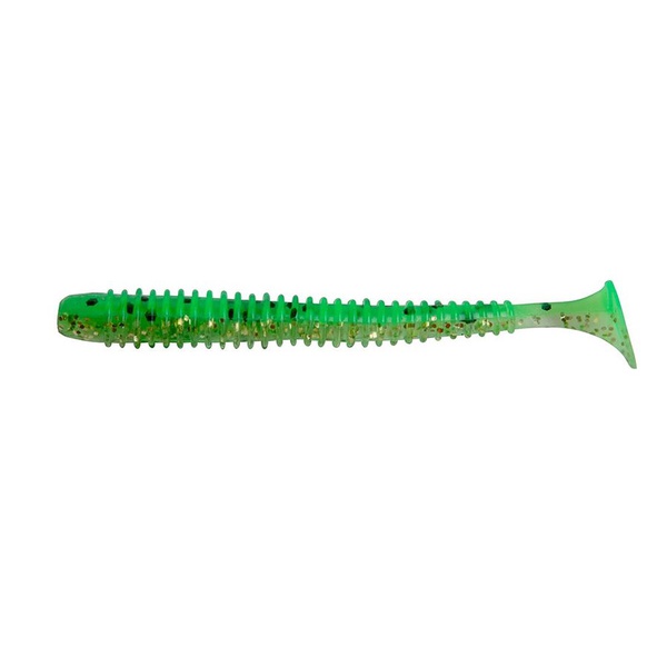 Виброхвост Helios Liny Catcher 2,35"/6 см (12 шт) green peas