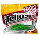 Виброхвост Helios Liny Catcher 2,35"/6 см (12 шт) green peas. Фото 2