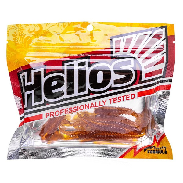 Виброхвост Helios Liny Catcher 2,35"/6 см (12 шт) honey