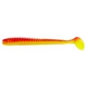 Виброхвост Helios Liny Catcher 2,35"/6 см (12 шт) red lemon. Фото 1