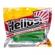 Виброхвост Helios Minoga 3,75"/9.5 см (5 шт) green peas. Фото 2