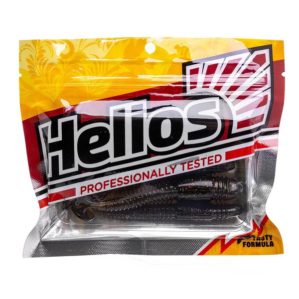 Виброхвост Helios Minoga 3,75"/9.5 см (5 шт) star oil