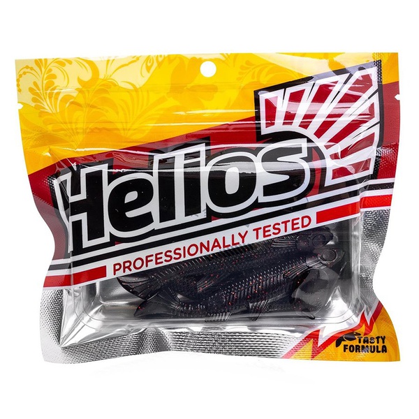 Виброхвост Helios Nelma 3,15"/8 см (6 шт) dark star