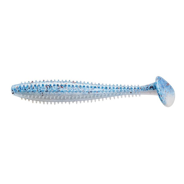 Виброхвост Helios Shaggy 3,35"/8,5 см (5 шт) blue fish