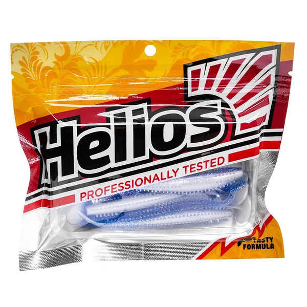 Виброхвост Helios Shaggy 5,12"/13 см (5 шт) blue pearl