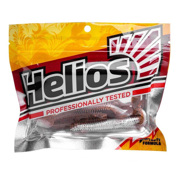 Виброхвост Helios Shaggy 5,12"/13 см (5 шт) golden pepper