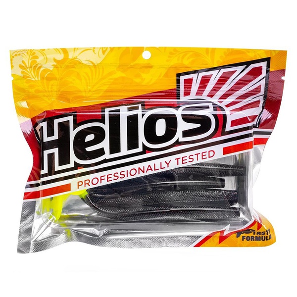 Виброхвост Helios Trofey 5.5"/14 см (4 шт) dark star lt