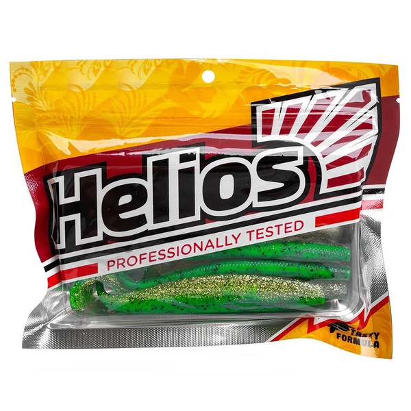 Виброхвост Helios Trofey 5.5"/14 см (4 шт) green peas