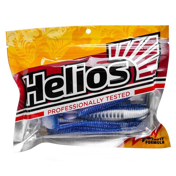 Виброхвост Helios Varuna 4,33"/11 см (7 шт) blue pearl