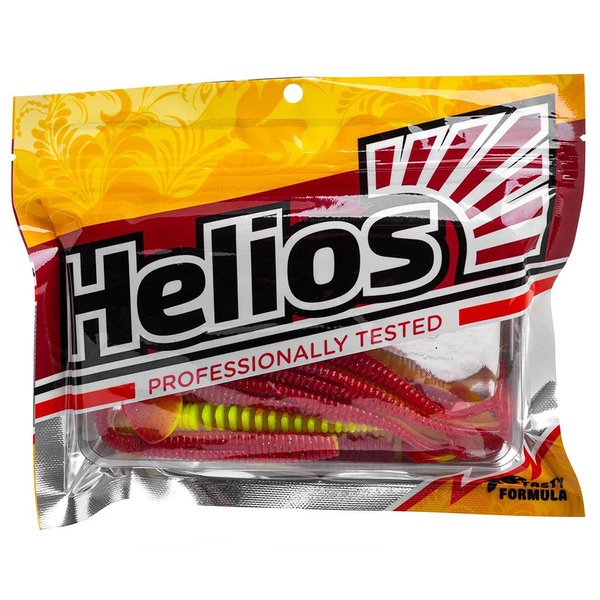 Виброхвост Helios Varuna 4,33"/11 см (7 шт) red lemon