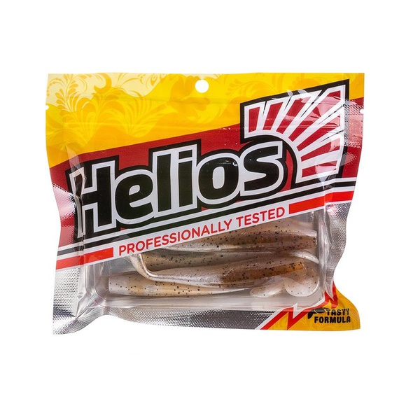 Виброхвост Helios Zander 4"/10,2 см (5 шт) golden pepper