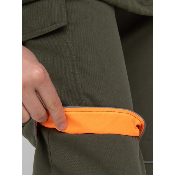 Костюм женский Huntsman Антигнус-Люкс (с ловушками и пыльниками) Хаки, тк. Твил-Пич