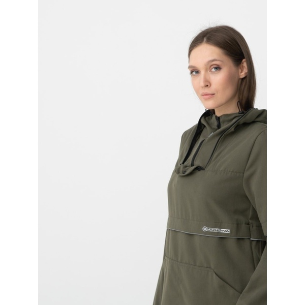 Костюм женский Huntsman Антигнус-Люкс (с ловушками и пыльниками) Хаки, тк. Твил-Пич