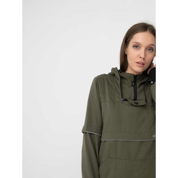 Костюм женский Huntsman Антигнус-Люкс (с ловушками и пыльниками) Хаки, тк. Твил-Пич