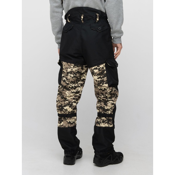 Костюм Huntsman Горка-3, демисезонный В-003/чёрный, combo тк. смесовая рипстоп/cat's eye