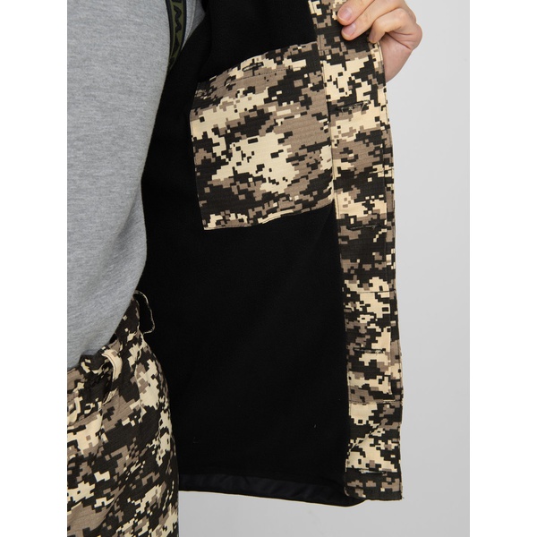 Костюм Huntsman Горка-3, демисезонный В-003/чёрный, combo тк. смесовая рипстоп/cat's eye