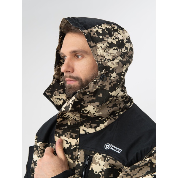 Костюм Huntsman Горка-5 Combo, демисезонный В-003/чёрный, тк. смесовая рипстоп/cat's eye