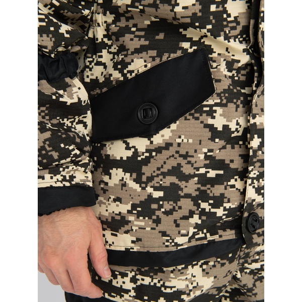 Костюм Huntsman Горка-5 Combo, демисезонный В-003/чёрный, тк. смесовая рипстоп/cat's eye