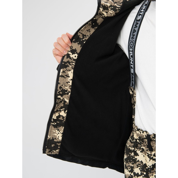 Костюм Huntsman Горка-5 Combo, демисезонный В-003/чёрный, тк. смесовая рипстоп/cat's eye