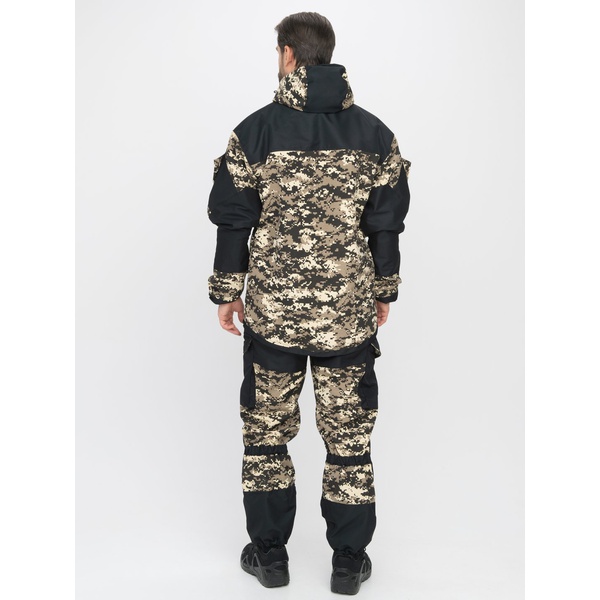 Костюм Huntsman Горка-5 Combo, демисезонный В-003/чёрный, тк. смесовая рипстоп/cat's eye