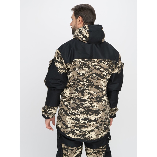 Костюм Huntsman Горка-5 Combo, демисезонный В-003/чёрный, тк. смесовая рипстоп/cat's eye