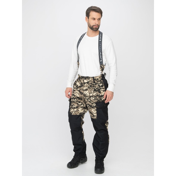 Костюм Huntsman Горка-5 Combo, демисезонный В-003/чёрный, тк. смесовая рипстоп/cat's eye