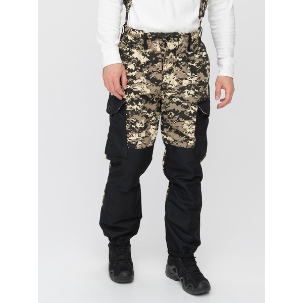 Костюм Huntsman Горка-5 Combo, демисезонный В-003/чёрный, тк. смесовая рипстоп/cat's eye