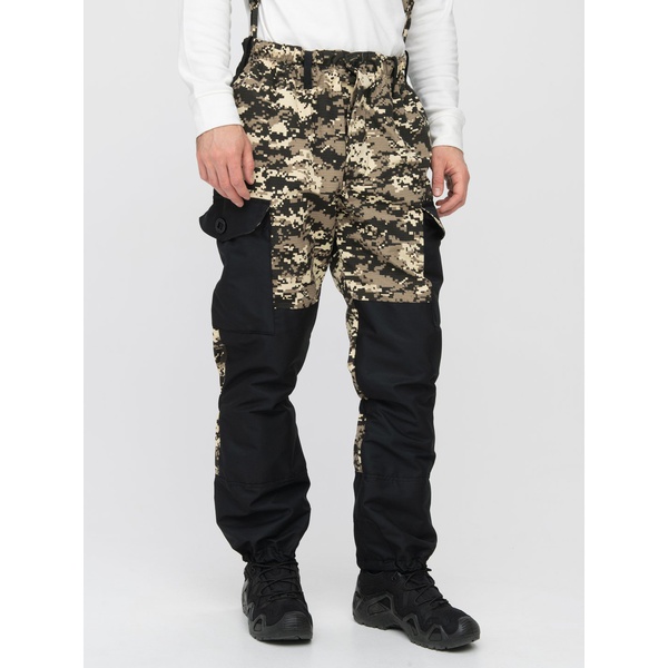 Костюм Huntsman Горка-5 Combo, демисезонный В-003/чёрный, тк. смесовая рипстоп/cat's eye