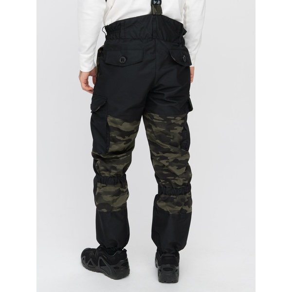 Костюм Huntsman Горка-5 Combo, демисезонный Djin/чёрный, тк. смесовая рипстоп/cat's eye