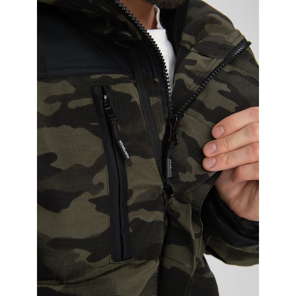 Костюм Huntsman Горка-5 Combo, демисезонный Djin/чёрный, тк. смесовая рипстоп/cat's eye