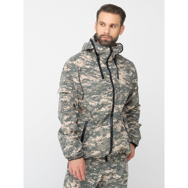 Костюм Huntsman Стрелок Антимоскит 128/2 (светлый пиксель), тк. смесовая сорочка