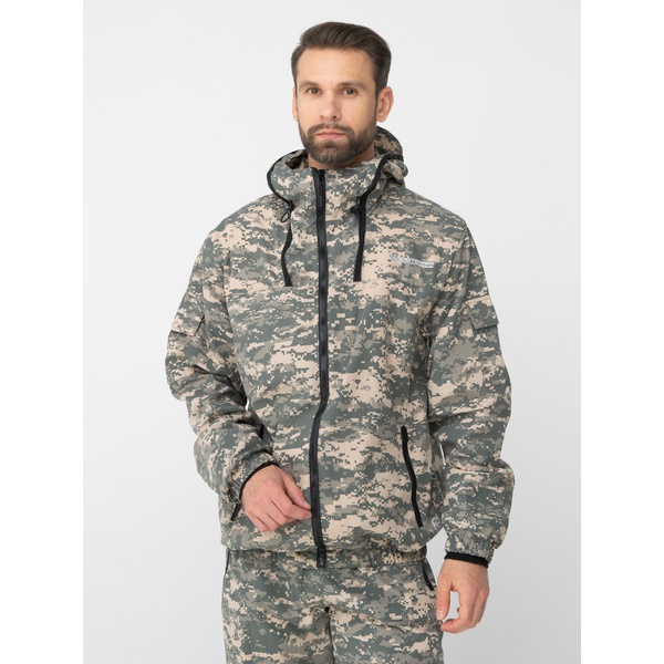 Костюм Huntsman Стрелок Антимоскит 128/2 (светлый пиксель), тк. смесовая сорочка