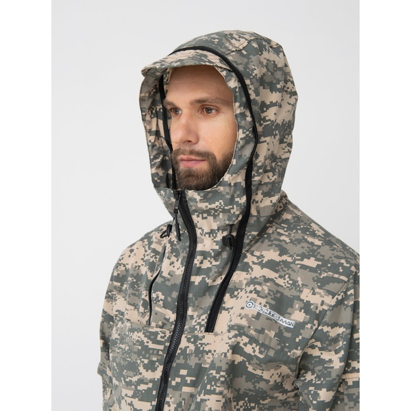 Костюм Huntsman Стрелок Антимоскит 128/2 (светлый пиксель), тк. смесовая сорочка